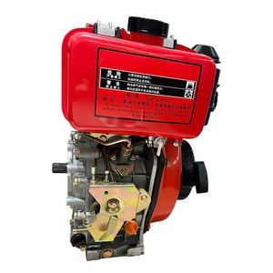 Moteur diesel monocylindre 4 temps refroidi par air 9HP 186fa avec roulement - Product Image 2