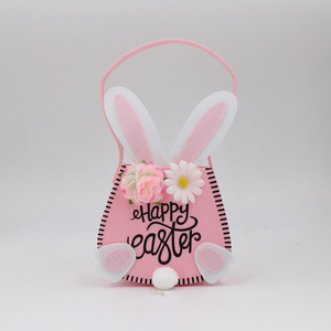 DAMAI <b>Easter</b> Bunny Gift <b>Bags</b> & Baskets Simple Storage <b>Bags</b> for Party Decor Factory Wholesale Supply for Holiday Celebrations - Product Image 4