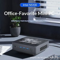 Mini Ordenador Core N5100, Host 5095 Transfronterizo NUC, RAM DDR4, Bajo Consumo de Energía, Portátil para el Hogar y la Oficina, Red 4K, Negocios