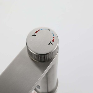 <span class=keywords><strong>Grifo</strong></span> de <span class=keywords><strong>lavabo</strong></span> de un solo orificio para baño infrarrojo de inducción fría y caliente de doble control de acero inoxidable para <span class=keywords><strong>lavabo</strong></span> transfronterizo de Hotel - Product Image 2