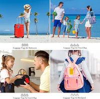 Étiquette d'identification de bagages Accessoires de voyage essentiels Valises Accessoires internationaux incontournables Sodsay Étiquettes à bagages