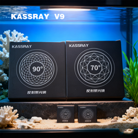 Lampe LED KASSRAY V9 à spectre complet pour récif, gradation à six niveaux, contrôle WIFI et Bluetooth, pour aquarium marin d'eau salée, stock outre-mer