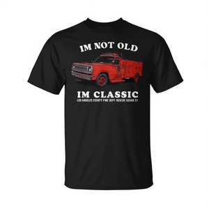 Camiseta Im Not Old Im Classic Los Angeles County Fire Dept Rescue Squad 51 - Product Image 2