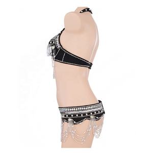 <strong>Belly</strong> <strong>Dance</strong> Costume for Women <strong>Tribal</strong> <strong>Belly</strong> <strong>Dance</strong> <strong>Bra</strong> and Belt Sexy Professional Dancing Suit Carnival <strong>Bra</strong> Belt - Product Image 5