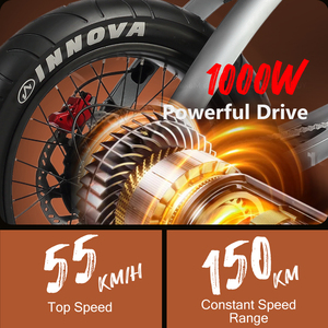 New E-Bike Adults Mountain Motorcycle Long Range High Racing Performance City Sport Hybrid Q3 High Torque Provides Powerful Acce - Product Image 3
