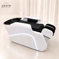 Fauteuil de coiffure portable de luxe moderne thaïlandais pour salon, lit de lavage, fauteuil de massage électrique 4D pour le corps entier et le spa capillaire, salle de bain, salle de sport
