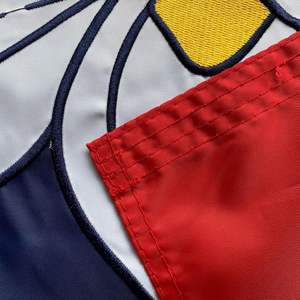 फैक्टरी थोक थोक मिसापी 3x5फीट कढ़ाई 90*150 सेमी नायलॉन आउटडोर वाटरप्रूफ यूव प्रतिरोधी मिसपैppi का ध्वज बैनर - Product Image 3