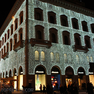 Đẹp Và Lãng Mạn Twinkling Cổ Tích Đèn Rèm Cho Trong Nhà Và Ngoài Trời Cho Vườn Và Lều Trang Trí Cho Giáng Sinh - Product Image 4