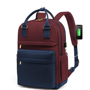 Mochila de Moda para Mujer, Personalizada, Transfronteriza, de Gran Capacidad, con Puerto USB, para Portátil, Bolsa de Viaje - Product Image 4