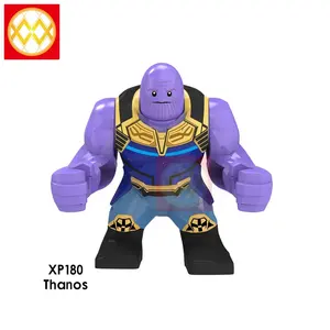 WM785-2 Thanos – épée à Double tranchant avengers 4 Endgame, arme blessée Infinity gantelet Thor blocs de construction, jouets pour enfants
