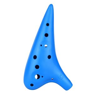 Instrument de musique en plastique 12 trous Ocarina Flute Alto C avec <span class=keywords><strong>partition</strong></span> de musique pour mélomane et débutant - Product Image 3