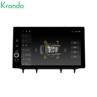 Reproductor de DVD con Navegación para Automóvil Android de 11.5 Pulgadas Krando para Honda CR-V Breeze 2023-2025, Sistema de Audio Estéreo para Automóvil Android, Carplay Inalámbrico