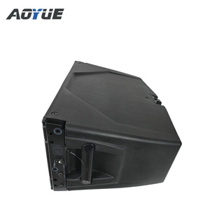 Aoyue professional sound double 10 inch outdoor <b>stage</b> powered line array <b>speaker</b> system - Product Image 3