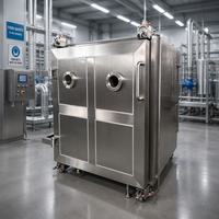 Industriële vriesdroogapparatuur voor de verwerking van groenten en fruit, SUS304 roestvrij staal, QS-FD-100, laagconfiguraties model