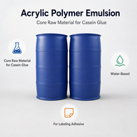 Adhésif polymère acrylique fabriqué à partir de matériaux naturels écologiques, sûrs, non toxiques, imperméables, à séchage rapide (<45s), haute température