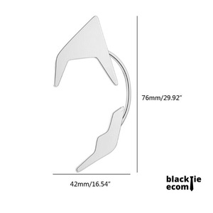 Premium Quality Modern Ear <b>Hook</b> Clip <b>Earrings</b> Statement Fashion Accessory for Casual and Party Occasions For Sale - Product Image 2