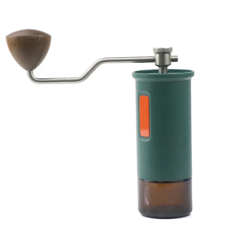 커피 도구 상업 수동 커피 콩 분쇄기 핸드 크랭크 스테인레스 스틸 휴대용 에스프레소 수동 커피 그라인더 기계