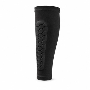 Manchon de compression pour mollet en nid d'abeille, protection antichoc pour les jambes, respirant, pour la course à pied, le cyclisme, le football - Product Image 1