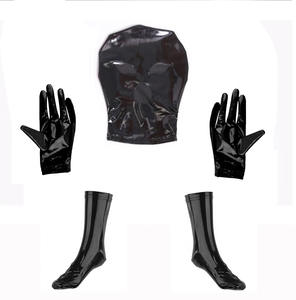 Combinaisons en <span class=keywords><strong>latex</strong></span> sexy et brillantes pour hommes, vente en gros, vêtements de boîte de nuit, costumes sexy, fermeture éclair au dos, combinaisons brillantes pour hommes - Product Image 4