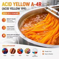 Poudre de teinture acide pour laine, jaune acide A-4R, pour tissus naturels, origine Chine, Lie Chen CAS 61968-66-9