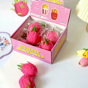 Lindos Squishies de Fruta del Dragón, Bolas Antiestrés Suaves para Apretar, Juguetes Sensoriales para Aliviar el Estrés en Niños, Aula, Escuela, Oficina, Hogar - Product Image 4