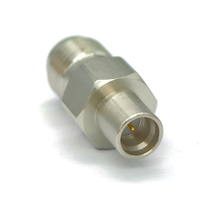 Adaptateur coaxial RF haute fréquence S MA/SMP-KJG en acier inoxydable, connecteur coaxial à ondes millimétriques, adaptateur S MA femelle vers SMP mâle