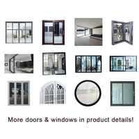 Fenêtres coulissantes en PVC personnalisées NorthTech, design chinois, fenêtres coulissantes à double vitrage UPVC à 2 rails avec moustiquaire en option