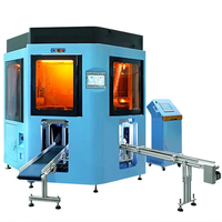 Machine d'impression sérigraphique automatique à grande vitesse avec servomoteur pour les applications d'impression sur les bouteilles en verre et en plastique