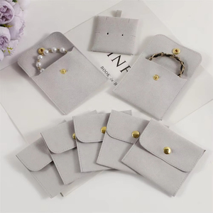 No logo 8*8cm Microfiber Jewelry Packaging Bags, High Quality Jewelry Pouches Jewelry Bag - Product Image 2