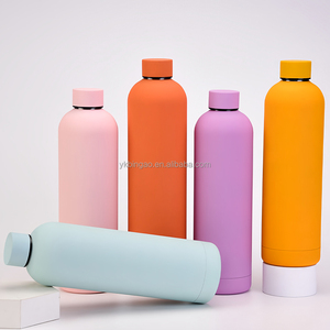 <strong>Personalised</strong> Custom Vacuum Insulated Thermal Embossed Drinking Thermos Double Wall Stainless Steel Gym Kids Rubber <strong>Water</strong> <strong>Bottles</strong> - Product Image 3