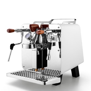 Machine à café expresso commerciale de qualité supérieure avec poignée de 58 mm, double mode d'alimentation en eau et pré-infusion, haute qualité - Product Image 1