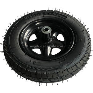 Roues en caoutchouc gonflables pour brouette, chariot à main, <span class=keywords><strong>8</strong></span> 10 12 13 14 16 pouces, 350-<span class=keywords><strong>8</strong></span> 400-<span class=keywords><strong>8</strong></span> 400-10, roues pneumatiques bon marché - Product Image 5