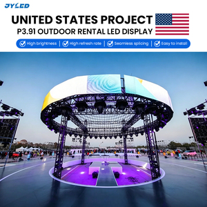 Écran LED léger SMD pour location extérieure, étanche IP65, haute fréquence de rafraîchissement, double maintenance, affichage pour concerts - Product Image 2