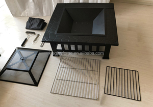 Kingjoy discount square 4 in 1 tavolo multifunzione per griglia a carbone - Product Image 4