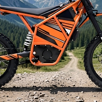 Nouvelle Moto Tout-Terrain Électrique Sans Balais X50 Trail 10000W 2026 avec Batterie Lithium 72V40Ah de Haute Qualité pour Modèle Light Bee