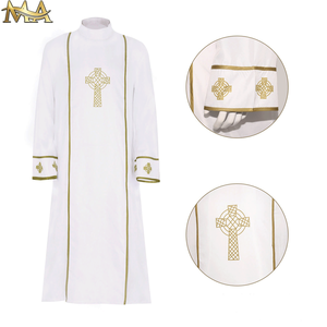 Batas católicas Venta al por mayor Batas de clero Señoras Mujeres Trajes de Iglesia - Product Image 2