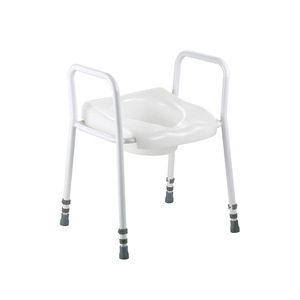 Chaise de toilette en aluminium Foxconn, réglable, portable, capacité de charge 130 kg, pour personnes âgées et femmes enceintes, utilisation en salle de bain - Product Image 3