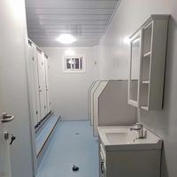 Kits de maisons conteneurs préfabriquées en kit, duplex, mobiles, de 20 pieds, personnalisées, pour complexe hôtelier, Jamaïque, à vendre