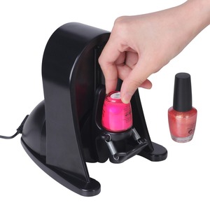 Agitateur rotatif à 360° pour vernis gel, mélangeur de liquide pour laque à ongles, machine portable en plastique solide pour agiter manuellement, accessoire d'outillage de manucure - Product Image 1