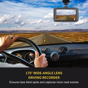 Adinkam D101 Xe DVR xem đầy đủ 3 "Màn hình IPS Dashcam FHD 1080p <span class=keywords><strong>Video</strong></span> Recorder với WDR tầm nhìn ban đêm - Product Image 6