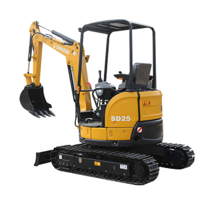 Mini <strong>Digger</strong> SD25U Mini Excavator <strong>Root</strong> Rake for Sale Garden Use CE Certificated EPA &amp; Europe V Standard 2.5 Ton Engine Retail - Product Image 1