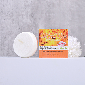 Organisches Natürliches Ringelblumen-Essenz-Shampoo mit Blumenduft Kräuter-Haarwäsche Anti-Schuppen-Seife Ölkontrolle Haarpflege - Product Image 5