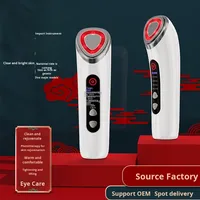 Appareil de beauté à domicile, massage facial portable, lifting des plis nasogéniens, raffermissement avec 3 types de lumières, fonction de vibration et de chauffage