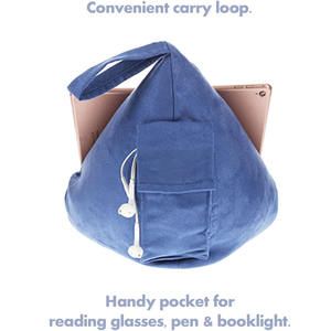 Подушка для книг из искусственной замши - Product Image 2