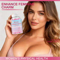 Cápsulas de Productos de Belleza con Pueraria Mirifica para Mejorar la Forma del Cuerpo, 60 Cápsulas/Botella