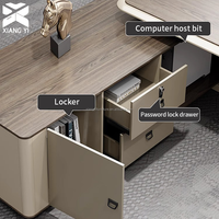 Meubles de bureau de luxe pour PDG et managers, Bureau de direction, Table de bureau, Matériel de bureau