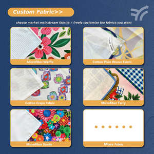 Paño de Cocina Ligero de Microfibra con Diseño Floral, de Secado Rápido, Tipo Waffle, Alta Absorbencia, para Limpieza y Secado Diario - Product Image 5