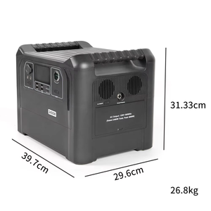 Estación de Energía Portátil Multifuncional Solar de 110V 2400W con Control por Aplicación, Personalizable, para Suministro de Energía en Campamentos al Aire Libre - Product Image 4