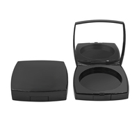 Nouveau bouton poudre Blush boîte vide faits saillants boîte en plastique conteneur diamètre intérieur 59mm matériaux d'emballage cosmétique