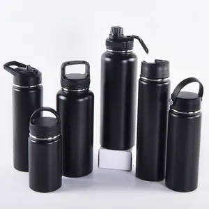 Hot Selling 25Oz 32Oz 40Oz Large Capacity Vacuum Double Walled Drink Thermal Sports Stainless Steel Water Bottles For Adults